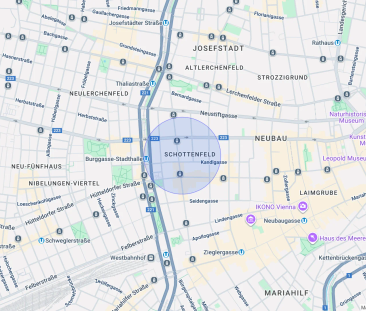 Elegante unbefristete hofseitige 2 Zimmer - Altbauwohnung mit moder... - Foto 6