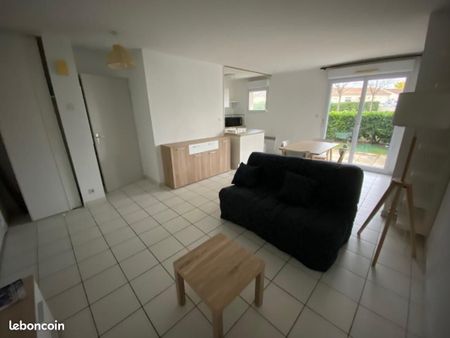 Location Appartement T2 bis meublé avec jardin et parking - Photo 3