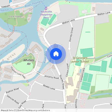 3 Riverside Apartments, 98 Thames Street, Surrey, KT13 8NH, Weybridge