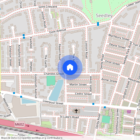 Chandos Grove, Greater Manchester M5