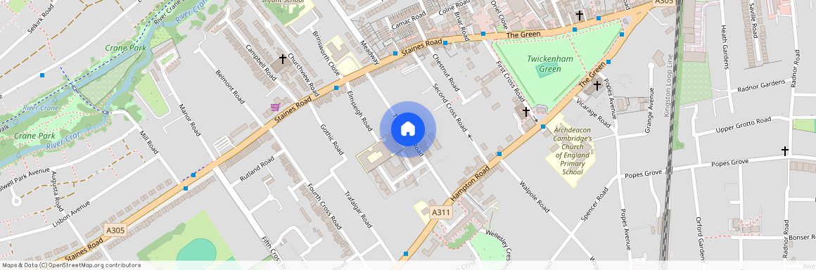 Third Cross Road, Twickenham, TW2, London