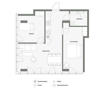 Moselundsvej 3, 3 - dør 23 - Photo 1