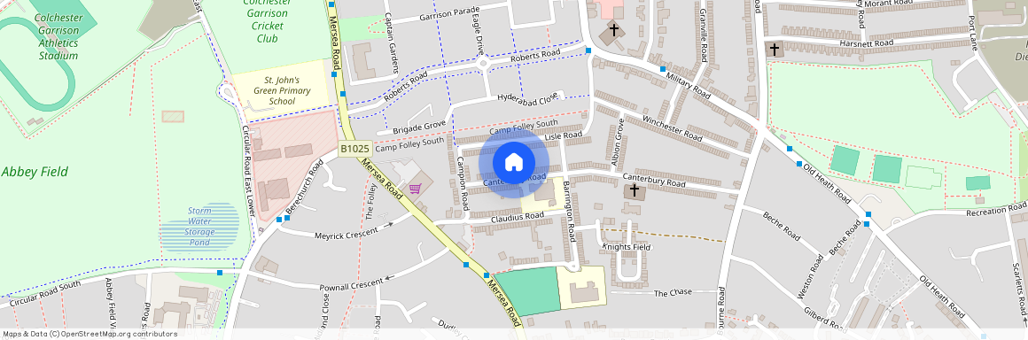 Canterbury Road, Colchester CO2