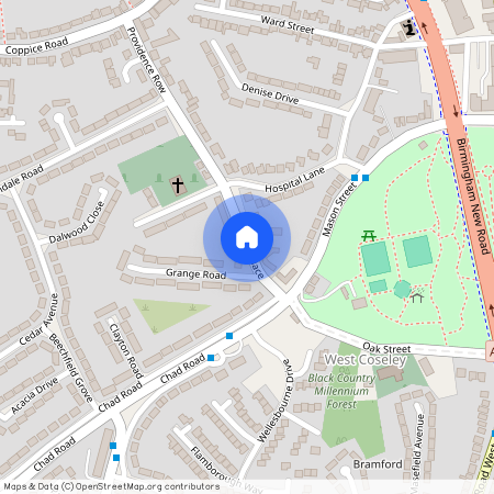 Portland Place, Bilston, WV14