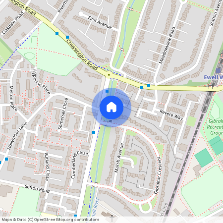 Brook Close, West Ewell, Surrey. KT19