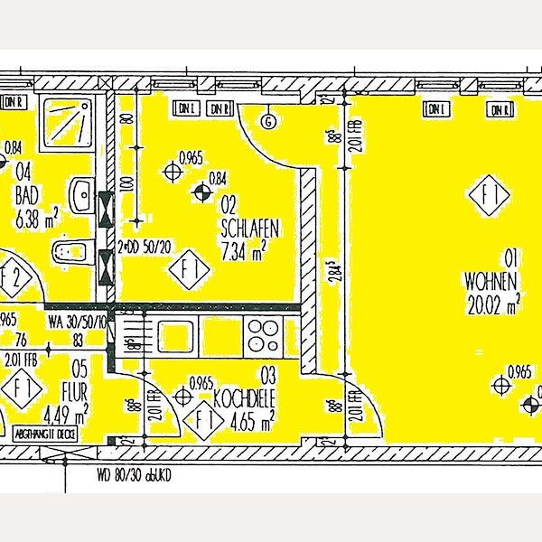 2-Zimmer Souterrain-Wohnung - Foto 2