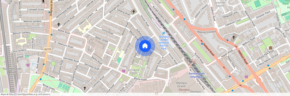 Milson Road, Brook Green, W14, London
