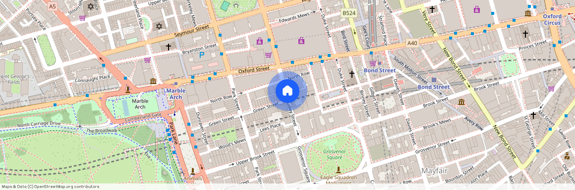 North Audley Street, Mayfair, W1K 6WE, London