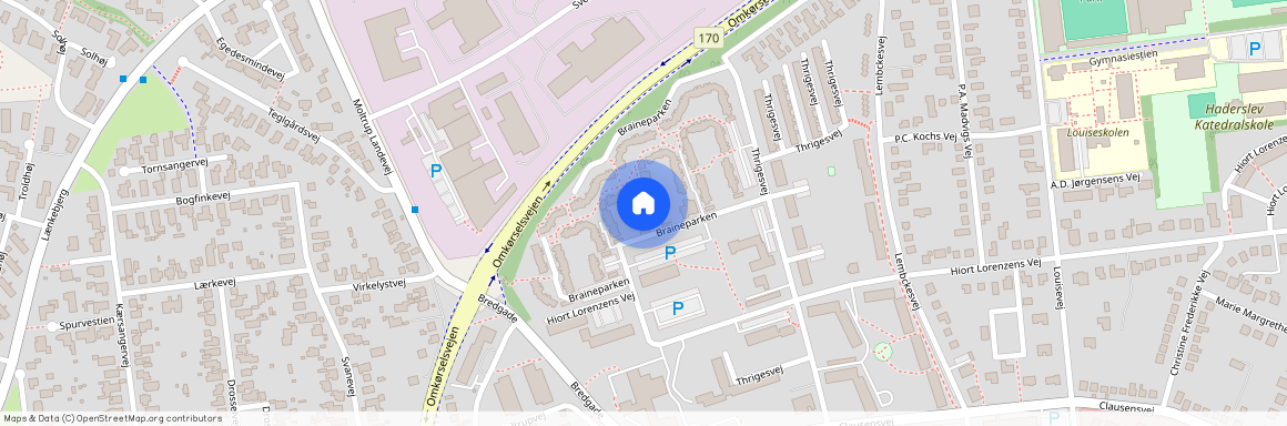 Braineparken 45, 1 TV, 6100 Haderslev, Haderslev