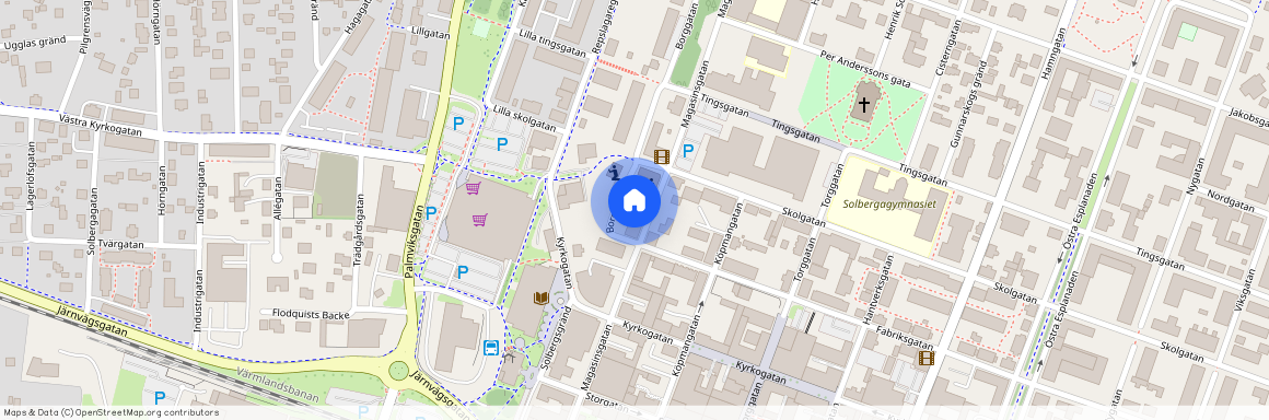 Arvika, Värmland, Magasinsgatan 13 B