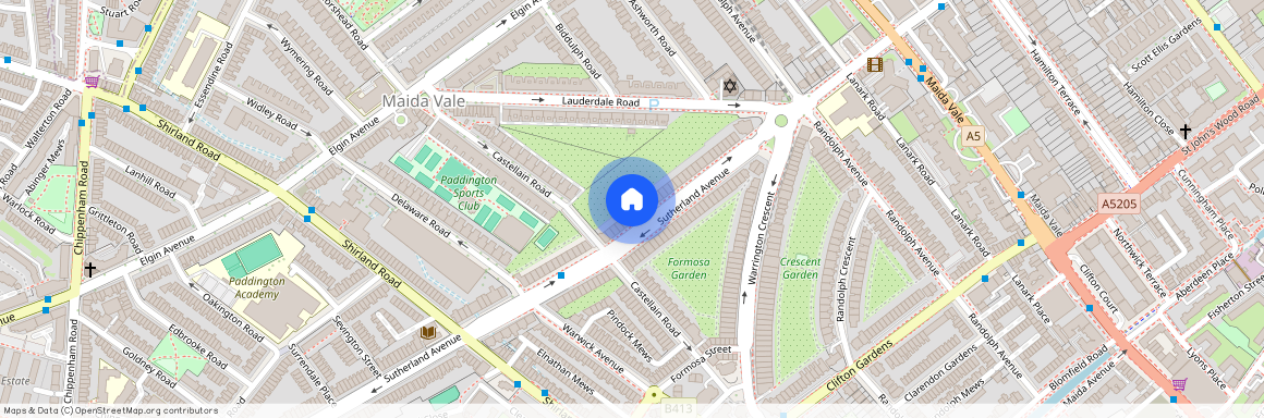 Sutherland Avenue, W9