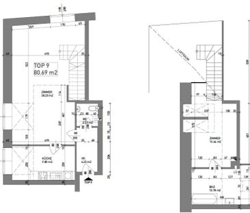 Dachgeschoß Maisonette in perfekter, zentraler Lage von Baden - Photo 1