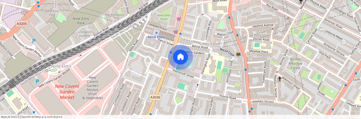 The Vauxhall Estate, Vauxhall London SW8