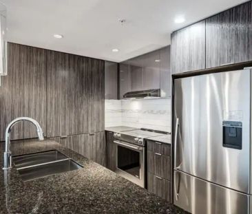 Large, corner 2 Bed, 2 Bath in luxury VOGUE tower | 1203 - 930 6 Avenue SW, Calgary - Photo 1