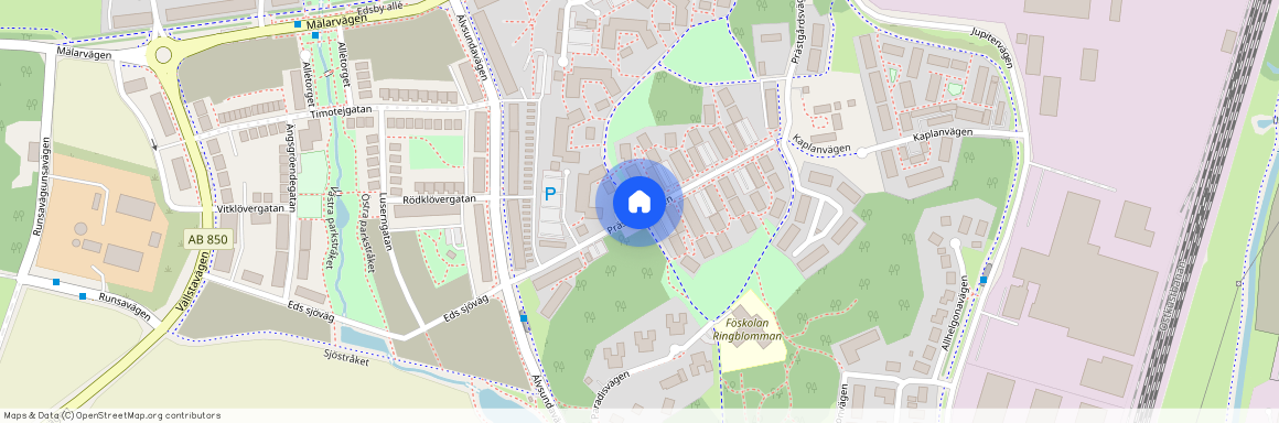 Prästgårdsallén, Upplands Väsby