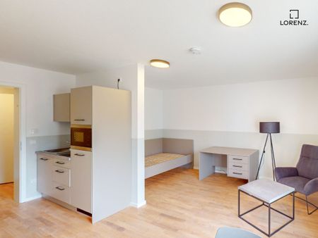 LORENZ: Großzügiges 1-Zimmer-Apartment im Erstbezug! - Photo 2