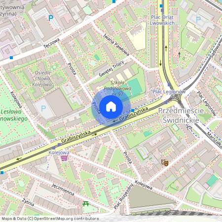 ul. Grabiszyńska, Przedmieście Świdnickie, Stare Miasto, Wrocław, dolnośląskie