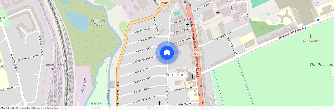 Cambridge Street, Semilong, Northampton, NN2