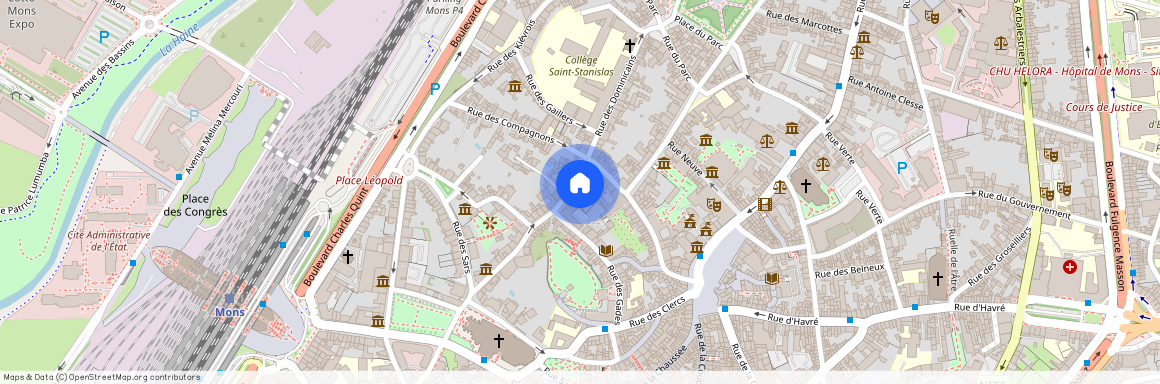 Rue des Telliers 3 Bus D 11 - 7000 Mons