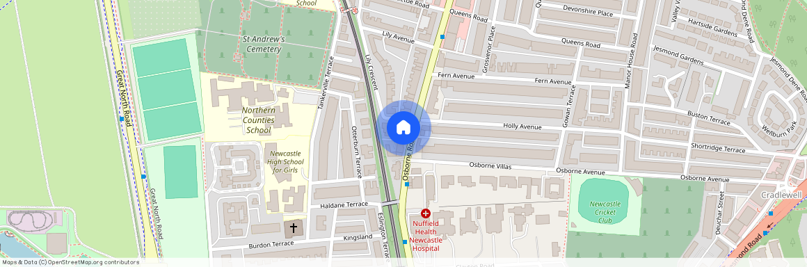 £145pppw - Osborne Road, Jesmond, Newcastle Upon Tyne