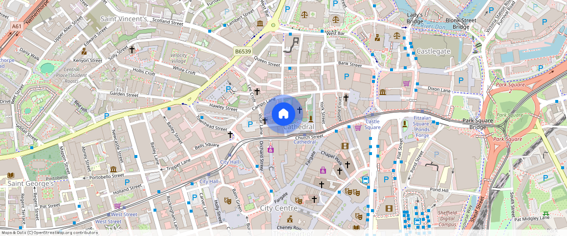 Gladstone Buildings 1 St James Row, City Centre, Sheffield, South Yorkshire, S1 2EU