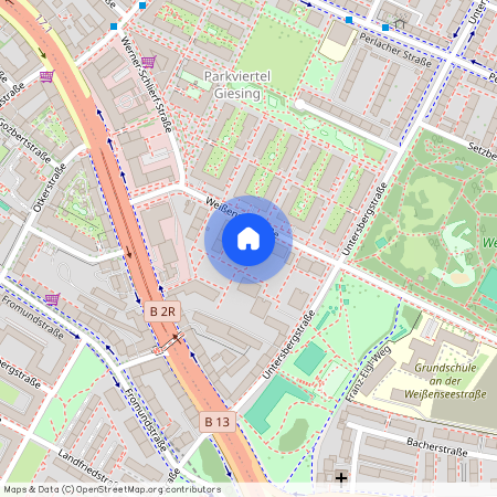 Weißenseestraße 83, 81539 München - Untergiesing-Harlaching