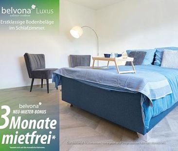 4 Zimmer Marmor-Luxuswohnung im belvona Max Planck Quartier! 3 Monate mietfrei nach Sanierung: (Wohnungen Duisburg) - Foto 1