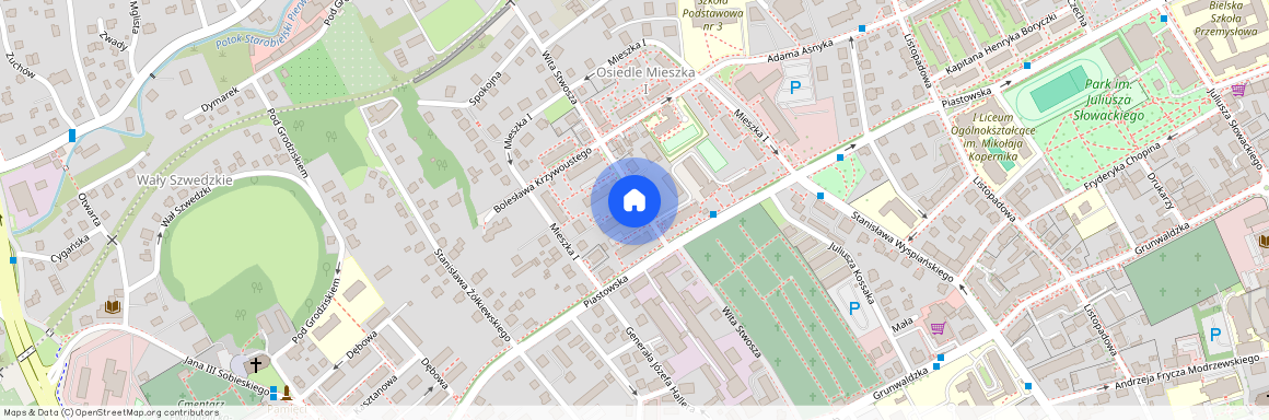 Osiedle Mieszka I, Bielsko-Biała, śląskie