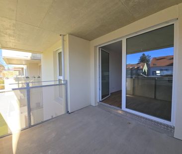 ERSTBEZUG: geförderte 2 Zimmer-Wohnung mit großem Balkon in zentral... - Foto 2