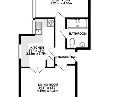 1 bedroom flat to rent, Available from 19/07/2024 - Photo 2