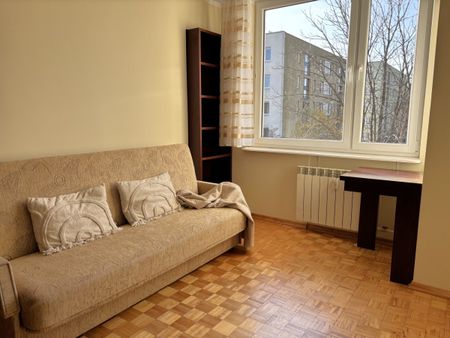 Mokotów–Sadyba - 2 pokoje, balkon, klimatyzacja - Zdjęcie 3