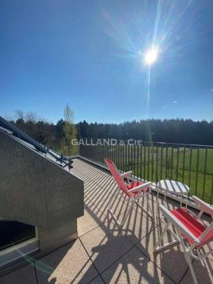 Appartement de 3½ pièces dans les combles avec un magnifique balcon baignoire. - Photo 1