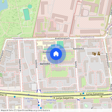 ul. Sielecka 52, Sielce, Mokotów, Warszawa, mazowieckie