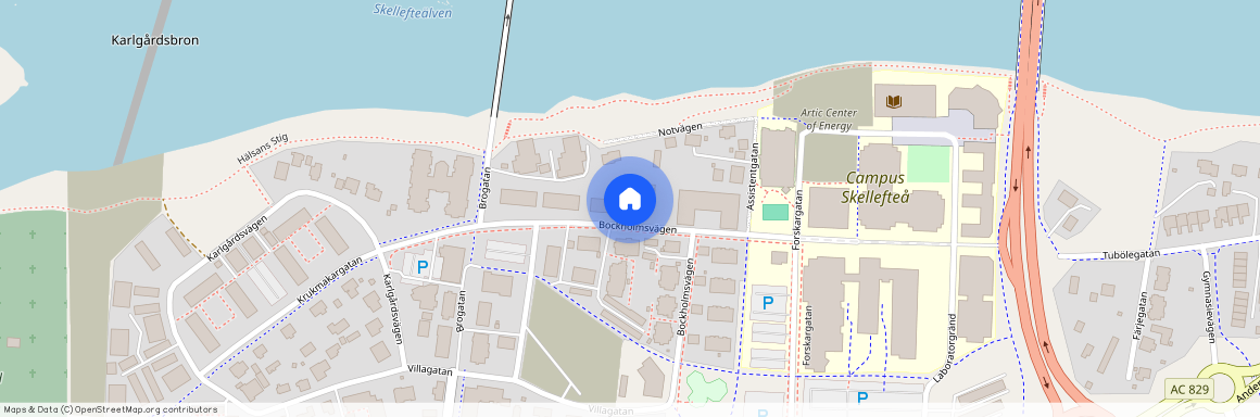 Centrum, Skellefteå, Västerbotten, Bockholmsvägen 5