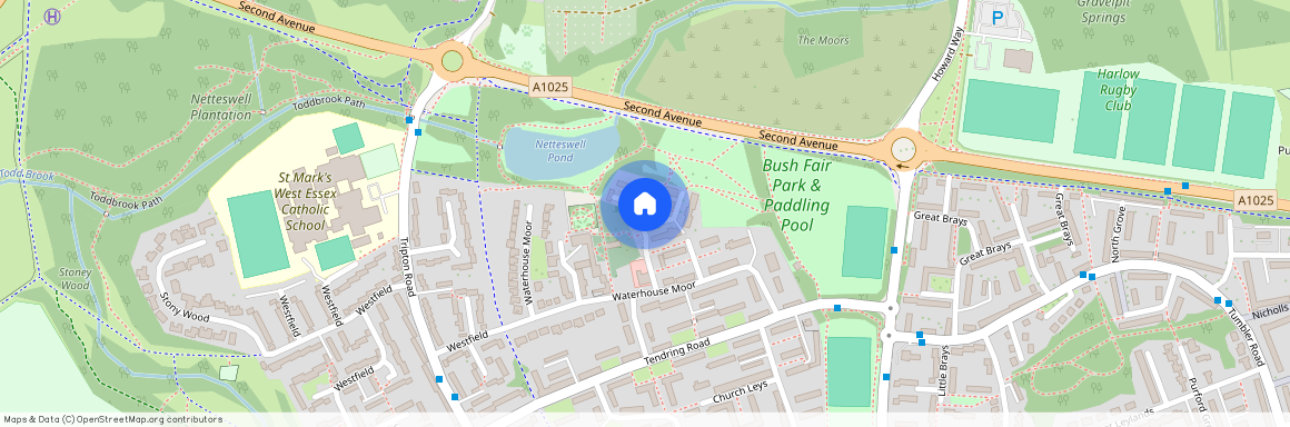 St Andrews Meadow, CM18, Harlow