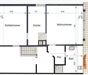 2,5 Zimmer Dachgeschosswohnung - Photo 1