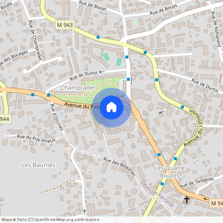 Résidence Le Parc - Bât. B 47 avenue du Puy-de-Dôme, 63100, Clermont-Ferrand