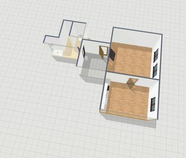 Pronájem bytu 1+1 37 m² - Fotografie 6