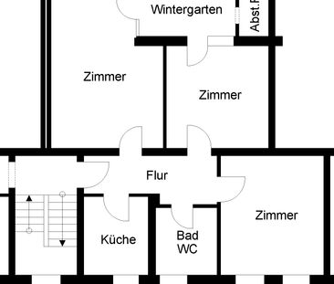 Erdgeschosswohnung in der Nordstadt // EG rechts - Photo 1