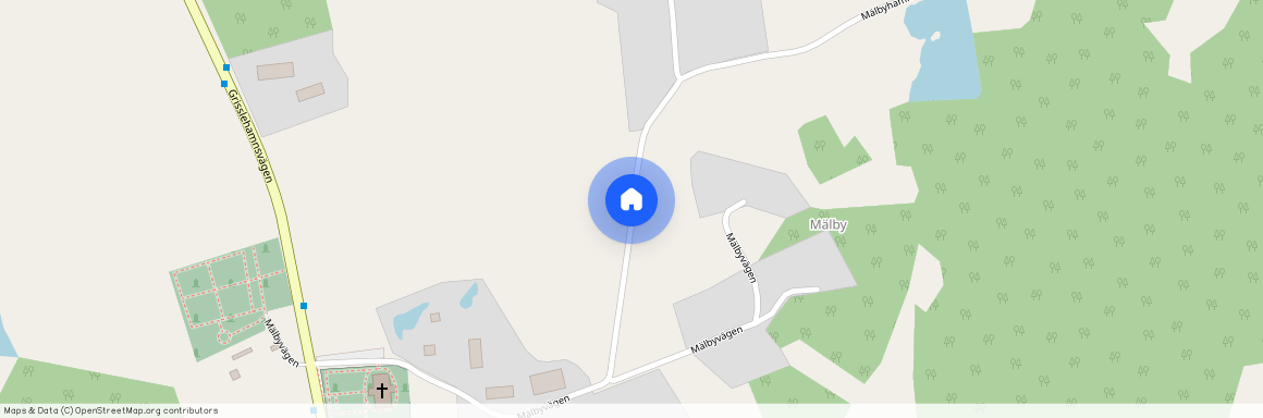 Mälbyvägen, Väddö