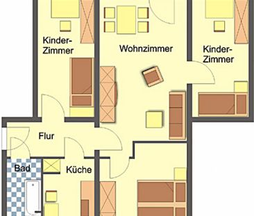 Wohnung, 4 Zimmer (69,5 m²) - Foto 4