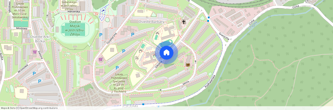 ul. Szkolna, Jastrzębie-Zdrój, śląskie