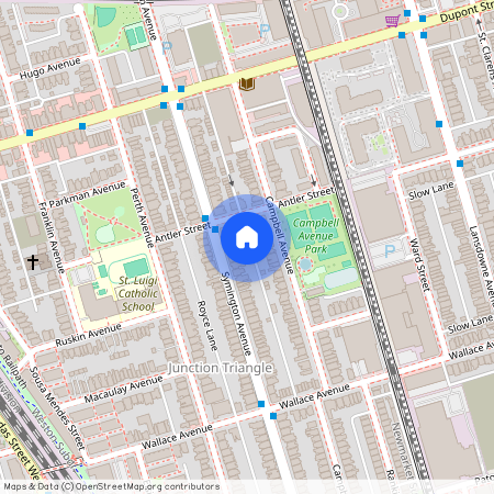 231 Symington Avenue Unit# #3 (Upper), Toronto