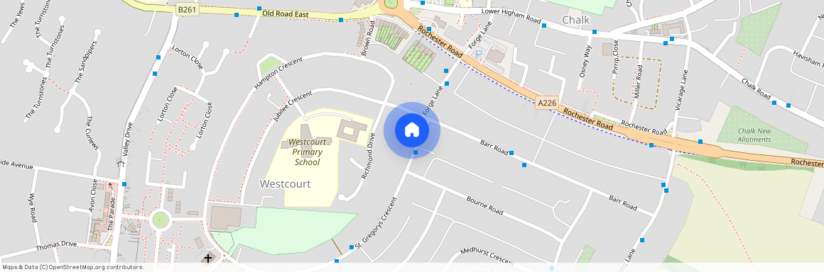 St. Gregorys Crescent, Gravesend, Kent, DA12