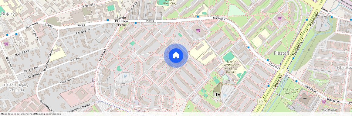 ul. Bolesława Chrobrego 5G, Piasta I, Białystok, podlaskie