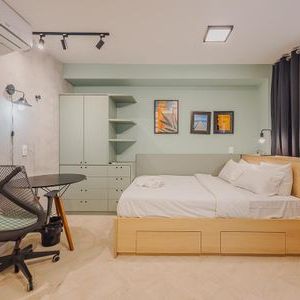 Studio para alugar com 27m², 1 quarto e sem vaga - Photo 1