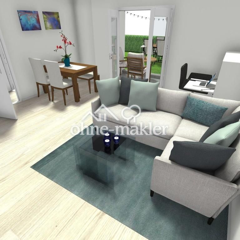 Erstbezug nach Sanierung – charmante 3-R-Gartenwohnung mit Terrasse und TG-Stellplatz - Photo 1