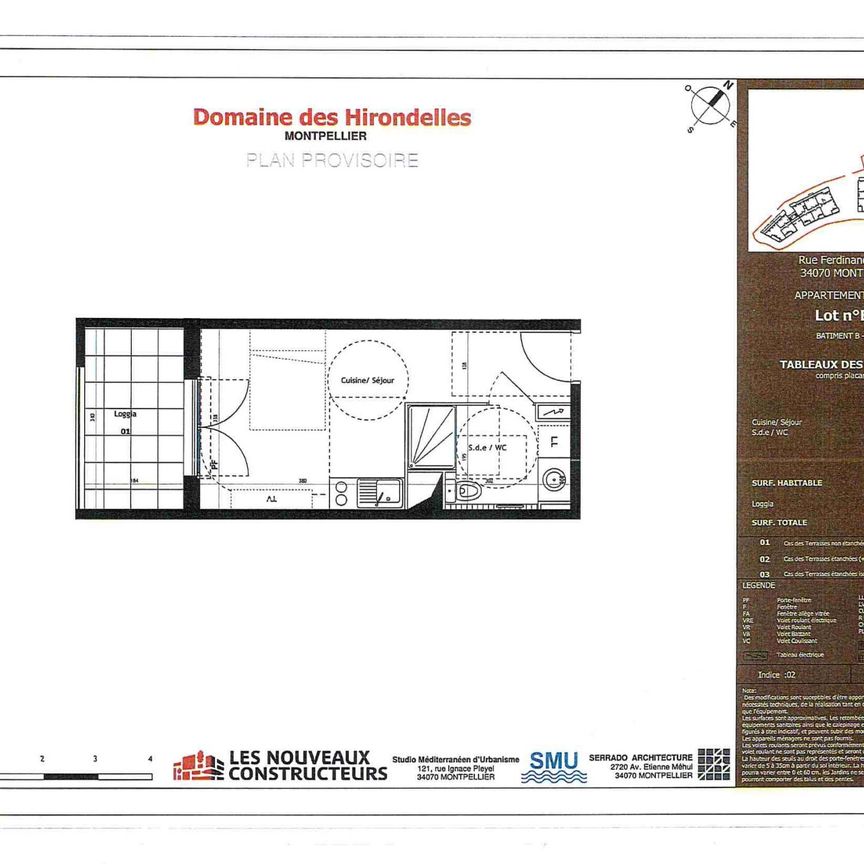 Sabines - Studio NEUF - 22.20 m² - Photo 2