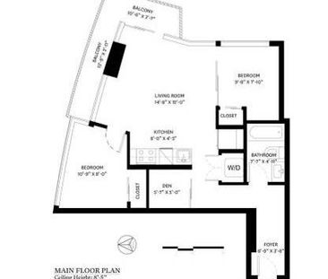 748ft2 - EVOLVE - 2 BED + DEN CORNER UNIT - High Floor with wrap aroun - Photo 4