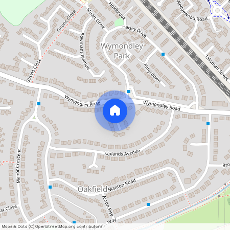 Sandover Close, Hitchin, Hertfordshire